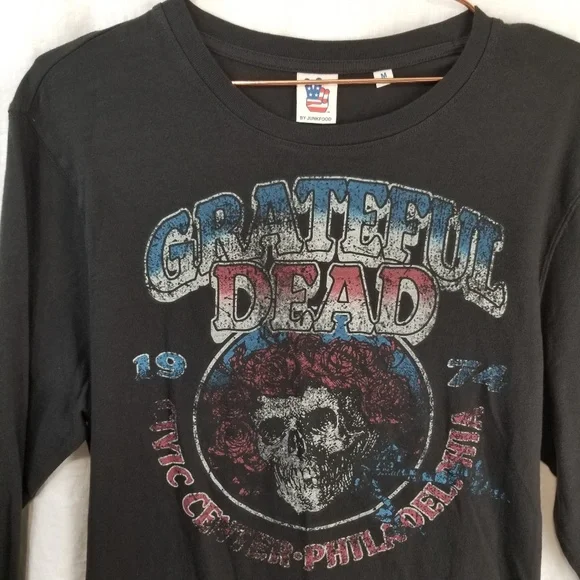 Long-Sleeve Grateful Dead T-Shirt, Sz Med - Picture 2 of 4
